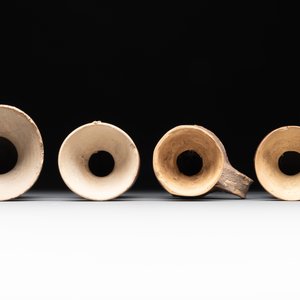 Twelve Siegburg stoneware funnel beakers, 15/16th C. — photo 12