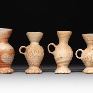 Twelve Siegburg stoneware funnel beakers, 15/16th C. — photo 4