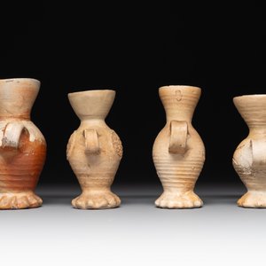 Twelve Siegburg stoneware funnel beakers, 15/16th C. — photo 5