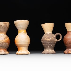 Twelve Siegburg stoneware funnel beakers, 15/16th C. — photo 8