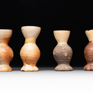 Twelve Siegburg stoneware funnel beakers, 15/16th C. — photo 9