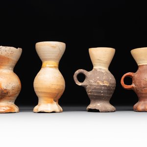 Twelve Siegburg stoneware funnel beakers, 15/16th C. — photo 10