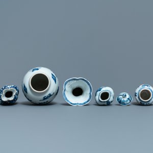 Twelve small Chinese blue and white vases, Kangxi — 照片 6