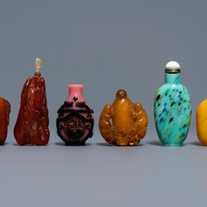 Twelve various Chinese snuff bottles, 20th C. — 照片 7