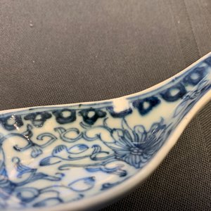 Twenty Chinese blue and white spoons, 19/20th C. — photo 17