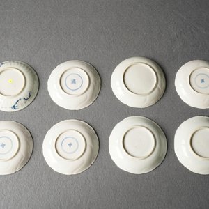 Twintig blauw-witte Chinese koppen en vierentwintig schotels, Kangxi — foto 24