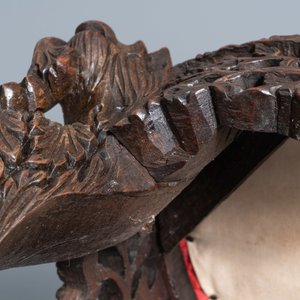Two Anglo-Indian colonial or Ceylonese reticulated wooden chairs, 18/19th C. — photo 9