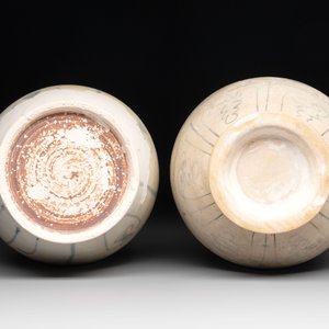 Two Annamese or Vietnamese blue and white pear-shaped bottle vases, 15th C. — photo 6