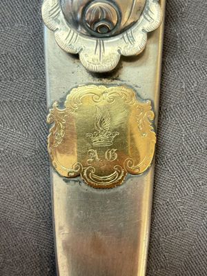 Two Argentinian silver gaucho knives with finely engraved design, 19th C. — 照片 3