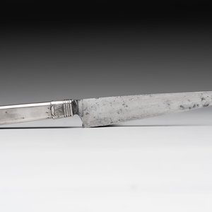 Two Argentinian silver gaucho knives with finely engraved design, 19th C. — 照片 5