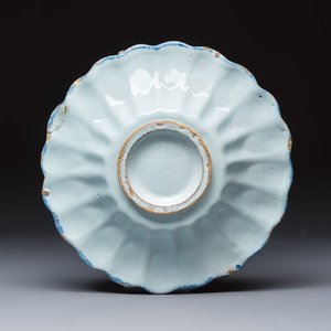 Two blue and white Delftware plates — photo 3