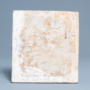 Two blue and white German stove tiles with biblical scenes, Nuremberg, 18th C. — photo 5
