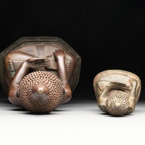 Two Burmese bronze sculptures of Buddha, 18th C. — photo 6