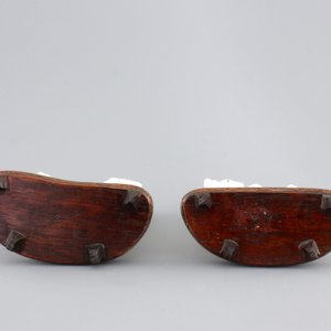Two carved ivory figures of Chinese immortals on deers, ca. 1920 — 照片 6