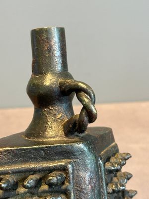 Two Chinese archaistic bronze bells, Song/Yuan — photo 14