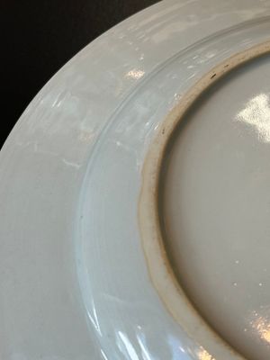 Two Chinese armorial export plates with arms of Knyff and arms of Bistrate impaling Proli for the Belgian market, Qianlong — 照片 13