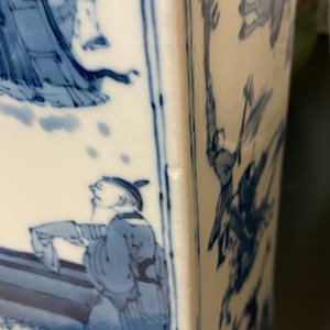 Two Chinese blue and white and qianjiang cai vases, 19/20th C. — photo 14