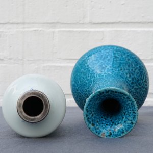 Two Chinese blue and white and turquoise-glazed vases, Qianlong and 19th C. — 照片 11