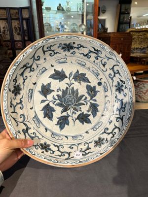 Two Chinese blue and white jars, a stem cup, a bowl and a censer, Chenghua mark, Ming — photo 42