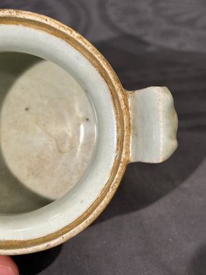 Two Chinese blue and white jars, a stem cup, a bowl and a censer, Chenghua mark, Ming — 照片 36