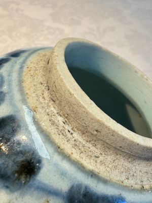 Two Chinese blue and white jars, Ming, and a Japanese blue and white vase, possibly Edo, 18th C. — foto 12