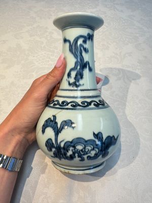 Two Chinese blue and white jars, Ming, and a Japanese blue and white vase, possibly Edo, 18th C. — foto 19