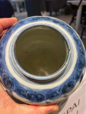 Two Chinese blue and white jars, Wanli — 照片 12