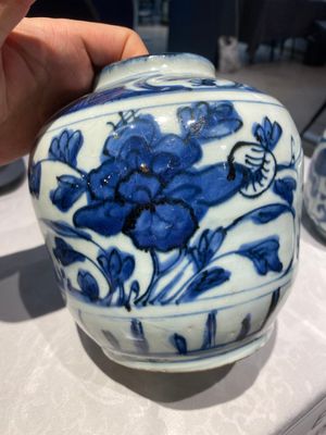 Two Chinese blue and white jars, Wanli — 照片 5