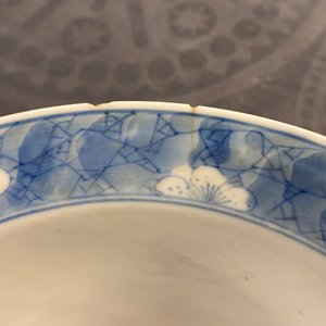 Two Chinese blue and white klapmuts bowls, Kangxi — 照片 13