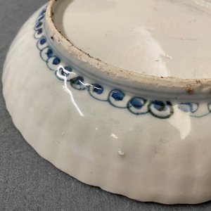 Two Chinese blue and white kraak porcelain dishes with deer and a grasshopper, Wanli — 照片 14