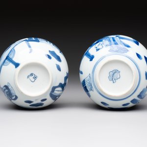 Two Chinese blue and white 'Long Eliza' jarlets, Kangxi — 照片 6