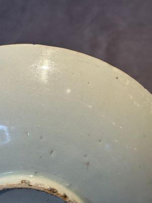 Two Chinese blue and white plates, late Ming/Shunzhi — 照片 11