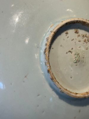 Two Chinese blue and white plates, late Ming/Shunzhi — 照片 7