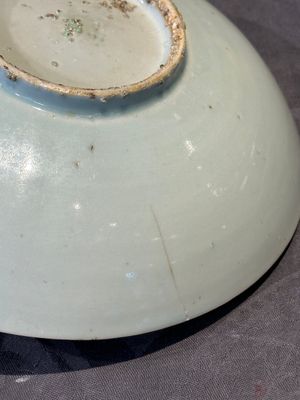 Two Chinese blue and white plates, late Ming/Shunzhi — 照片 9
