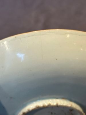 Two Chinese blue and white plates, late Ming/Shunzhi — 照片 10