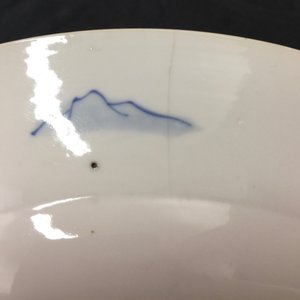 Two Chinese blue and white plates with Chenghua marks, Kangxi — photo 5
