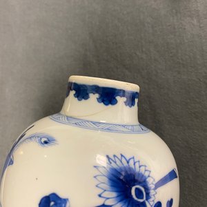 Two Chinese blue and white vases, Kangxi — 照片 20