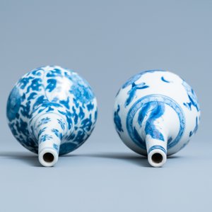 Two Chinese blue and white water sprinklers, Kangxi — photo 6