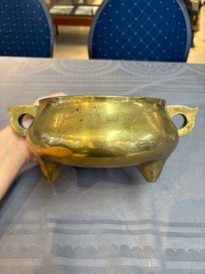 Two Chinese bronze censers and stands, Xuande mark, 19th C. — foto 17