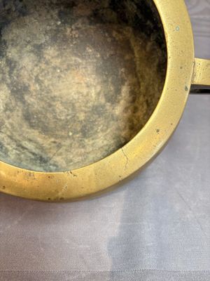 Two Chinese bronze censers and stands, Xuande mark, 19th C. — foto 20
