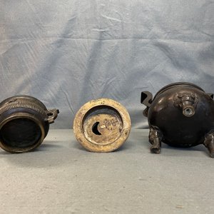 Two Chinese bronze censers, Qing — 照片 14