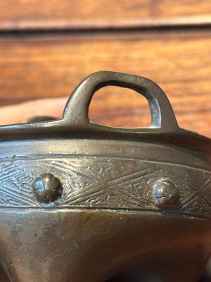 Two Chinese bronze censers, Xuande mark, Yuan/Ming — photo 13