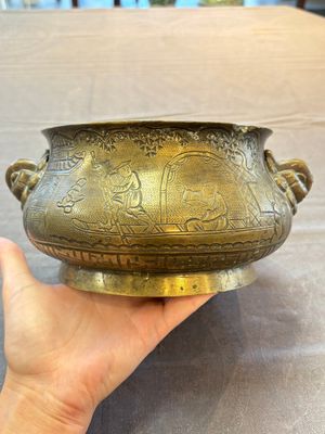 Two Chinese bronze censers, Xuande marks, 19th C. — 照片 3