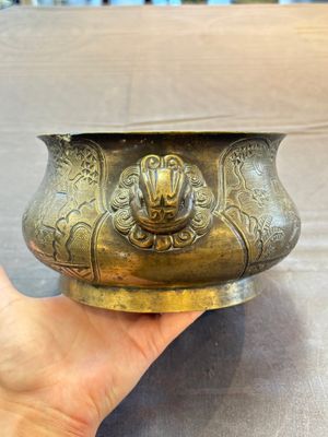 Two Chinese bronze censers, Xuande marks, 19th C. — 照片 4