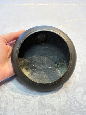 Two Chinese bronze tripod censers, Xuande and double-vajra mark, 19th C. — foto 7