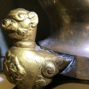 Two Chinese bronze vases, 19th C. — photo 20
