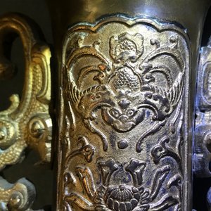 Two Chinese bronze vases, 19th C. — photo 10