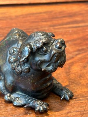 Two Chinese bronze water droppers, Ming/Qing — 照片 13
