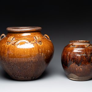 Two Chinese brown-glazed jars, Ming/Qing — photo 3
