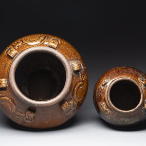 Two Chinese brown-glazed jars, Ming/Qing — photo 5